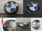 82mm Hood Badge Front Rear Trunk Logo Emblem for BMW 320i 318i 323i 525i 528i X5 - A.B.Racing Supension Parts