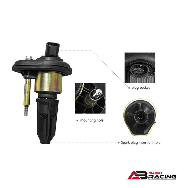 Set of 6 Ignition Coil Pack for GMC Canyon Envoy Isuzu Olds 71760623 C1395 UF303 - A.B.Racing Supension Parts