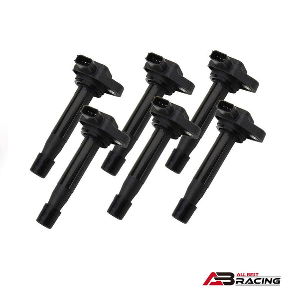 Ignition Coils Pack of 6 for Honda Odyssey Accord Acura TL CL RL 3.5L V6 UF242 - A.B.Racing Supension Parts
